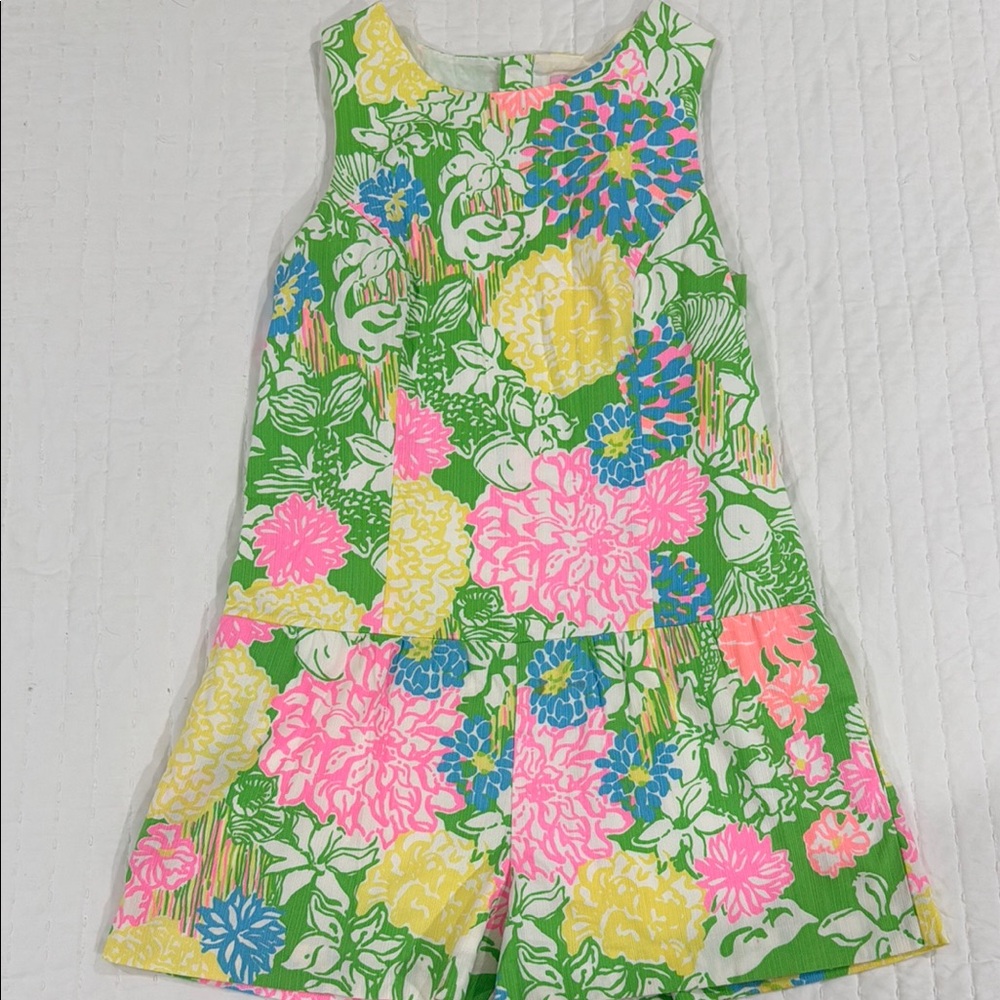 Floral Sleeveless Romper